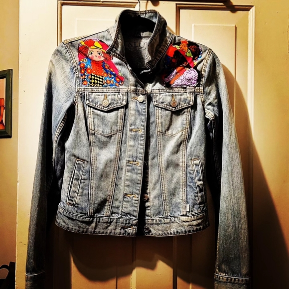 Talula upcycled Denim jacket - Picture 4 of 4
